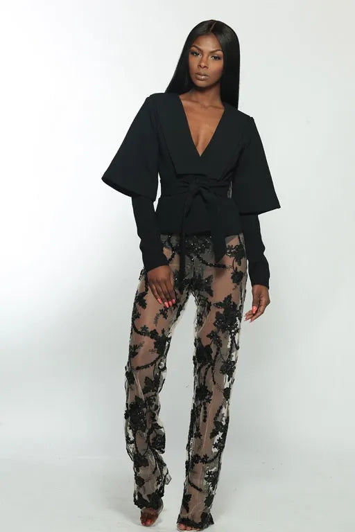 Evelyn Lace Pant